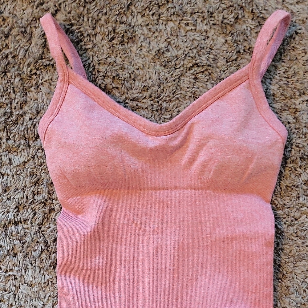 Bo+Tee Seamless Pink Bodysuit - Picture 4 of 5